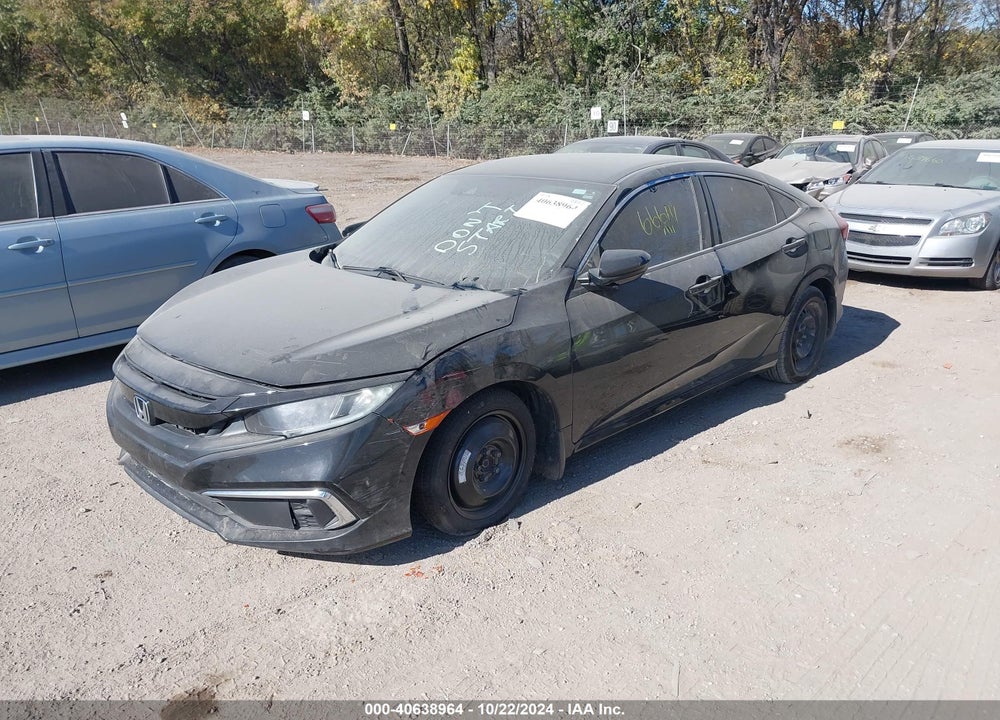 2019 HONDA CIVIC LX VIN: 2HGFC2F6XKH526581