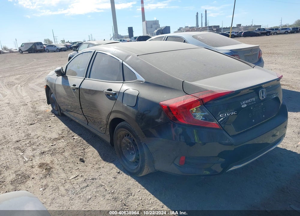 2019 HONDA CIVIC LX VIN: 2HGFC2F6XKH526581
