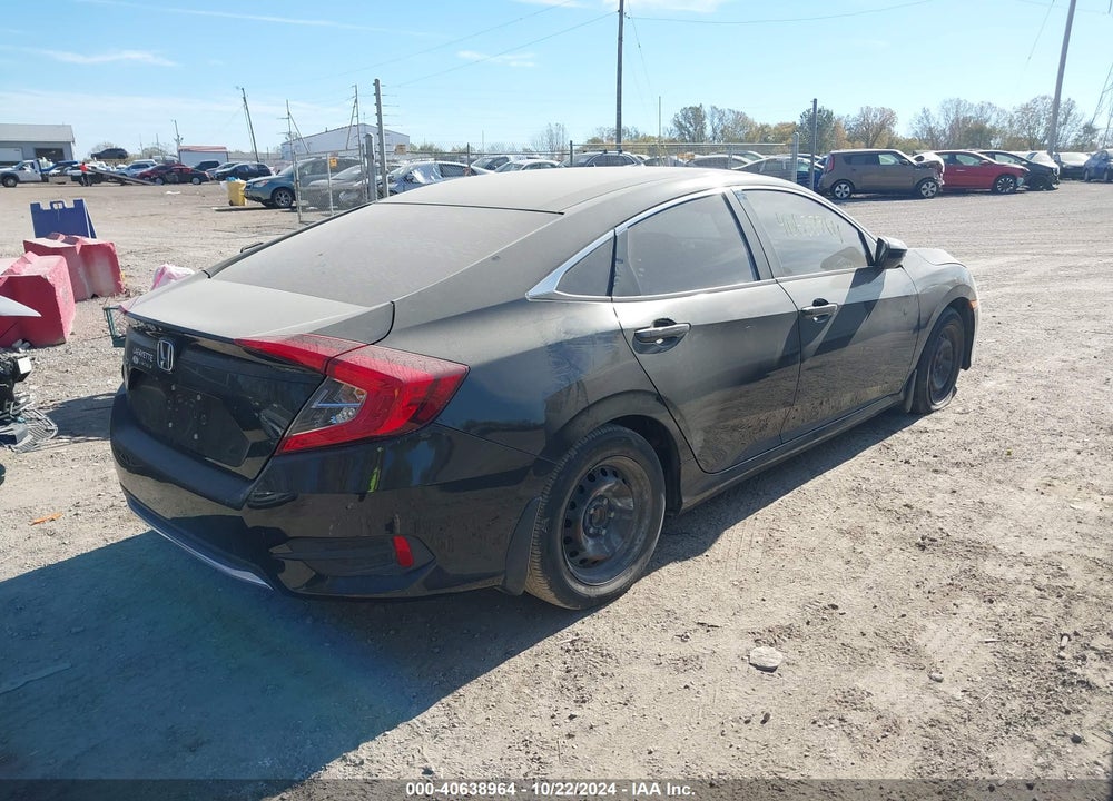 2019 HONDA CIVIC LX VIN: 2HGFC2F6XKH526581