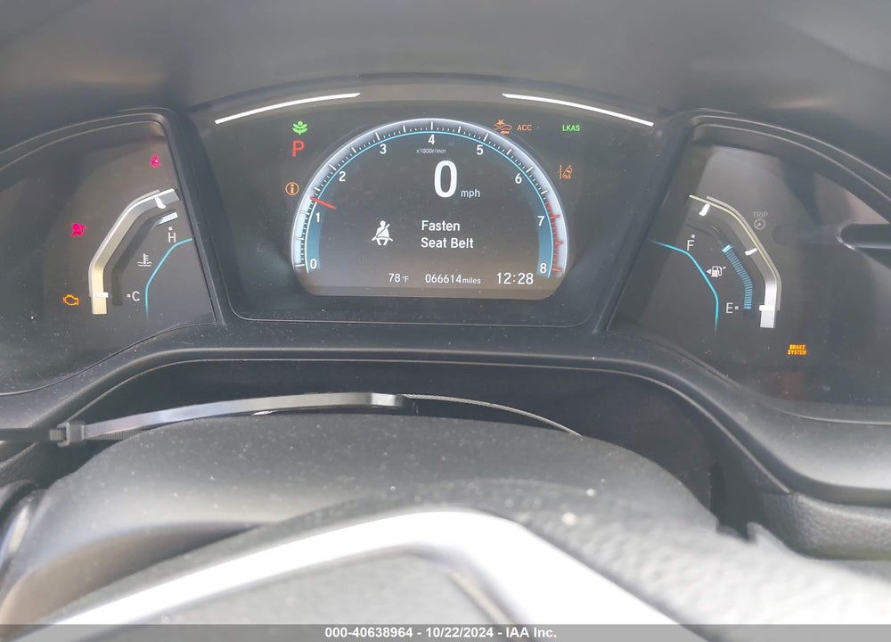 2019 HONDA CIVIC LX VIN: 2HGFC2F6XKH526581