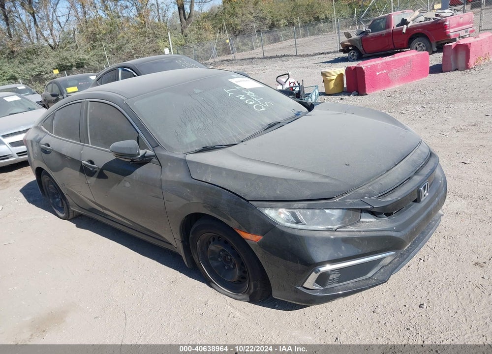 2019 HONDA CIVIC LX VIN: 2HGFC2F6XKH526581