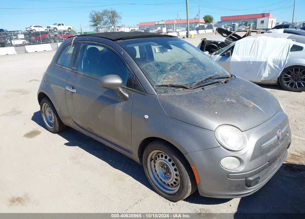 2012 FIAT 500C POP VIN: 3C3CFFDR0CT120772