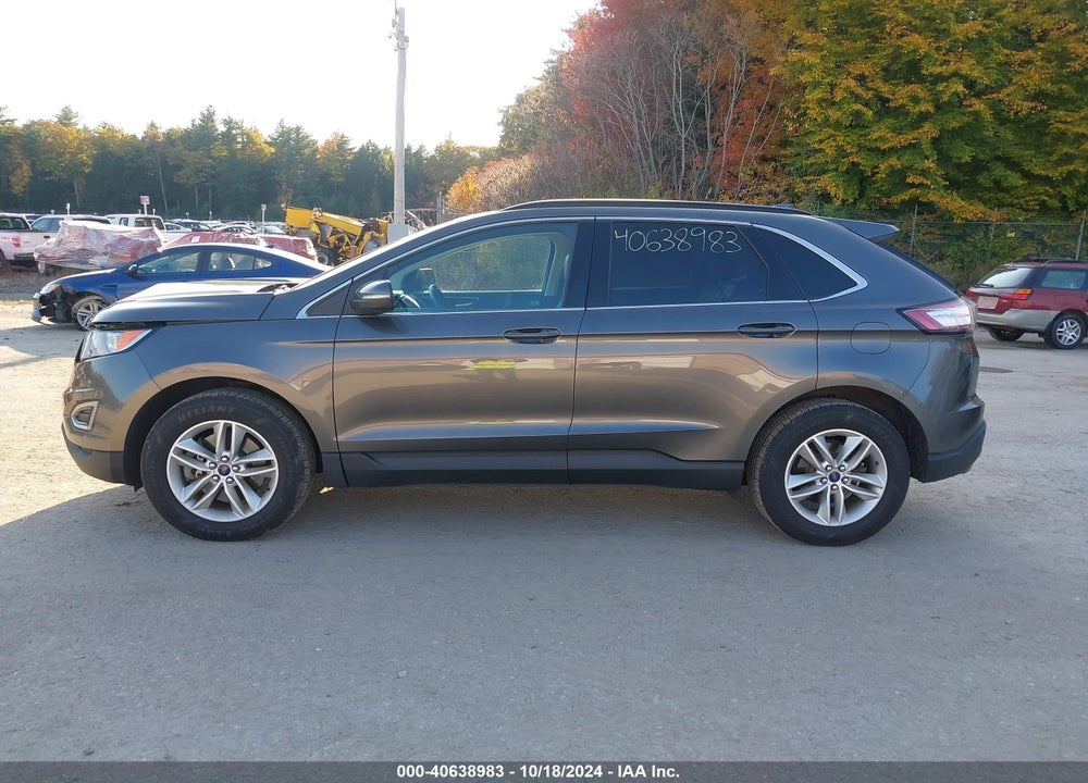 2015 FORD EDGE SEL VIN: 2FMTK4J85FBC40697