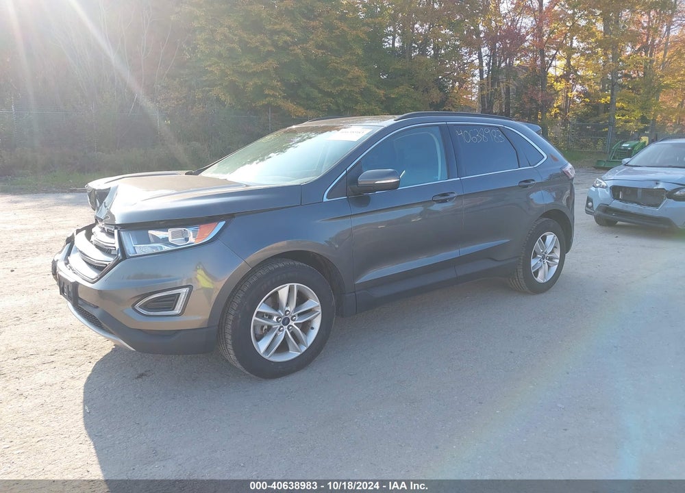 2015 FORD EDGE SEL VIN: 2FMTK4J85FBC40697