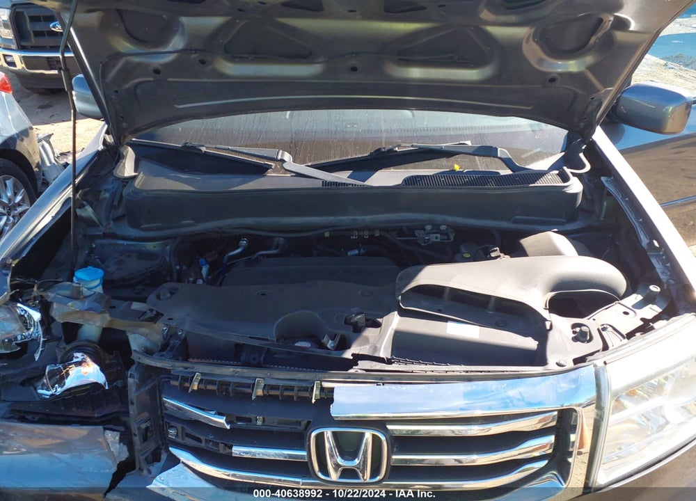 2013 HONDA PILOT EX VIN: 5FNYF4H4XDB003124