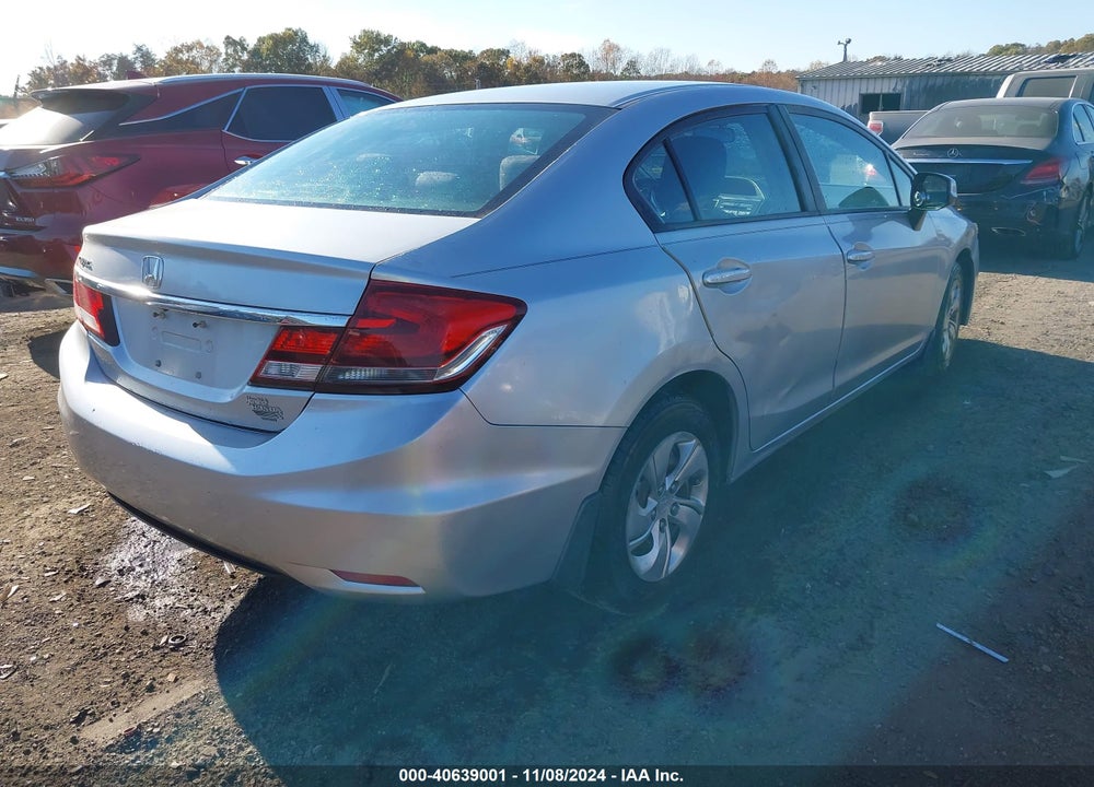 2013 HONDA CIVIC LX VIN: 2HGFB2F50DH570232