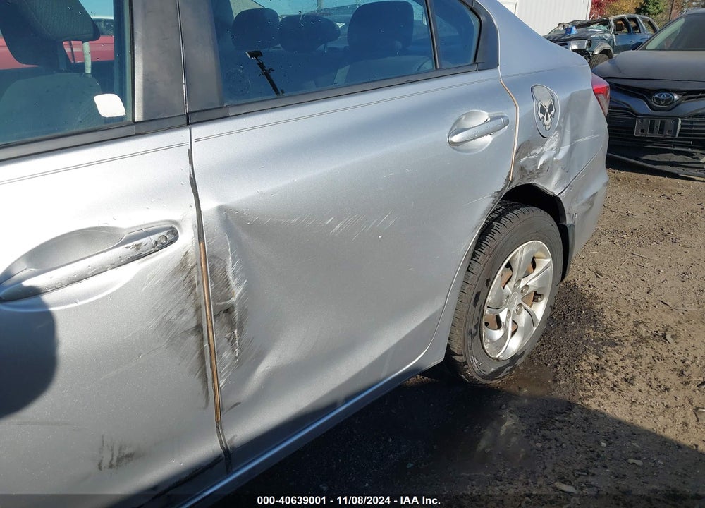 2013 HONDA CIVIC LX VIN: 2HGFB2F50DH570232