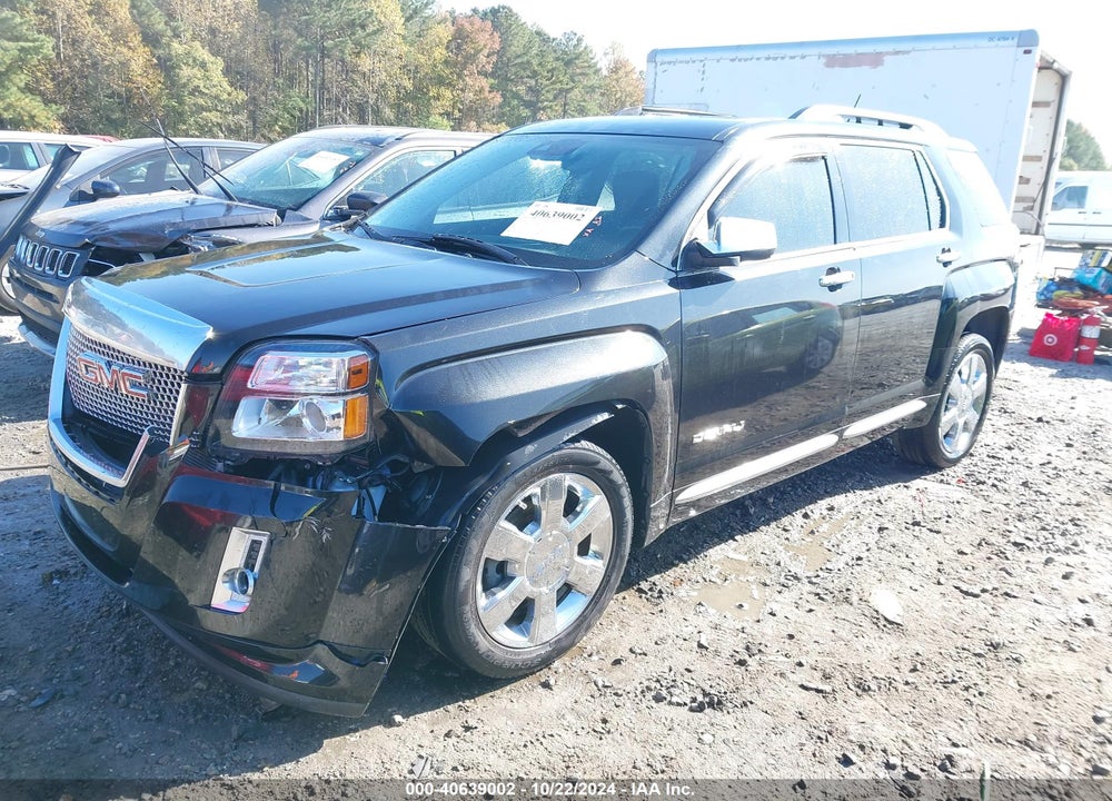 2013 GMC TERRAIN DENALI VIN: 2GKFLYE33D6227588