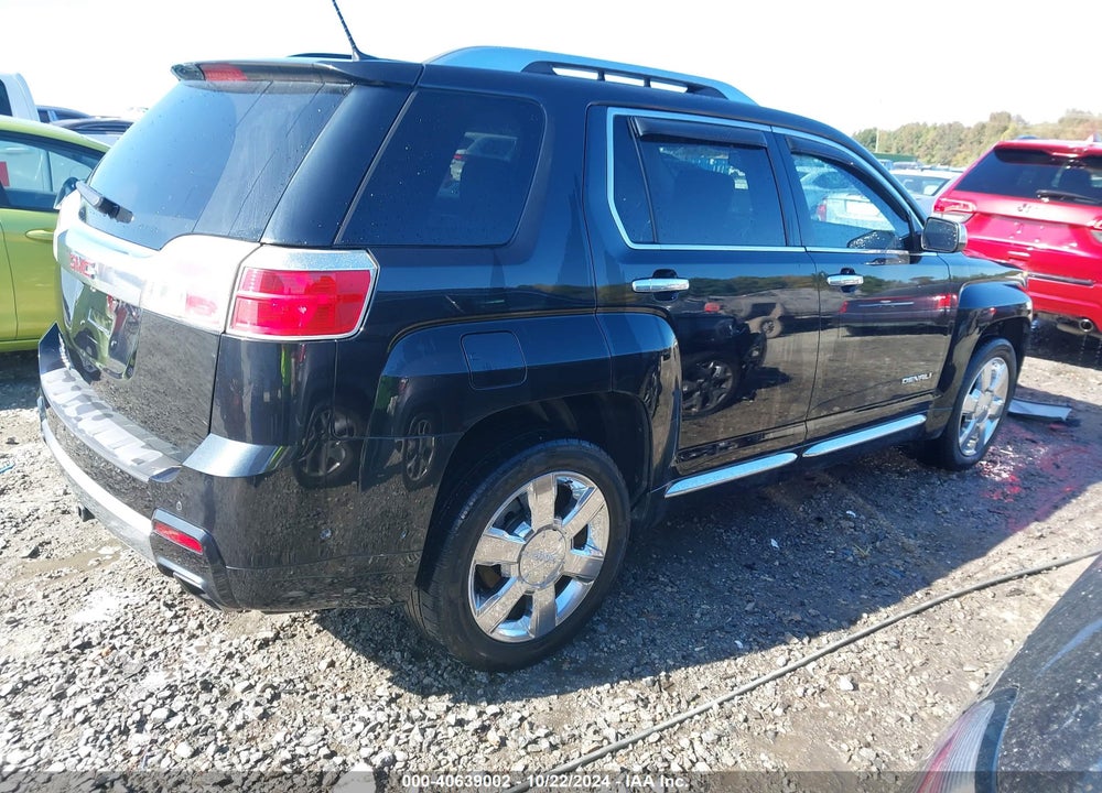 2013 GMC TERRAIN DENALI VIN: 2GKFLYE33D6227588