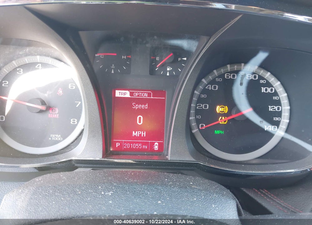 2013 GMC TERRAIN DENALI VIN: 2GKFLYE33D6227588