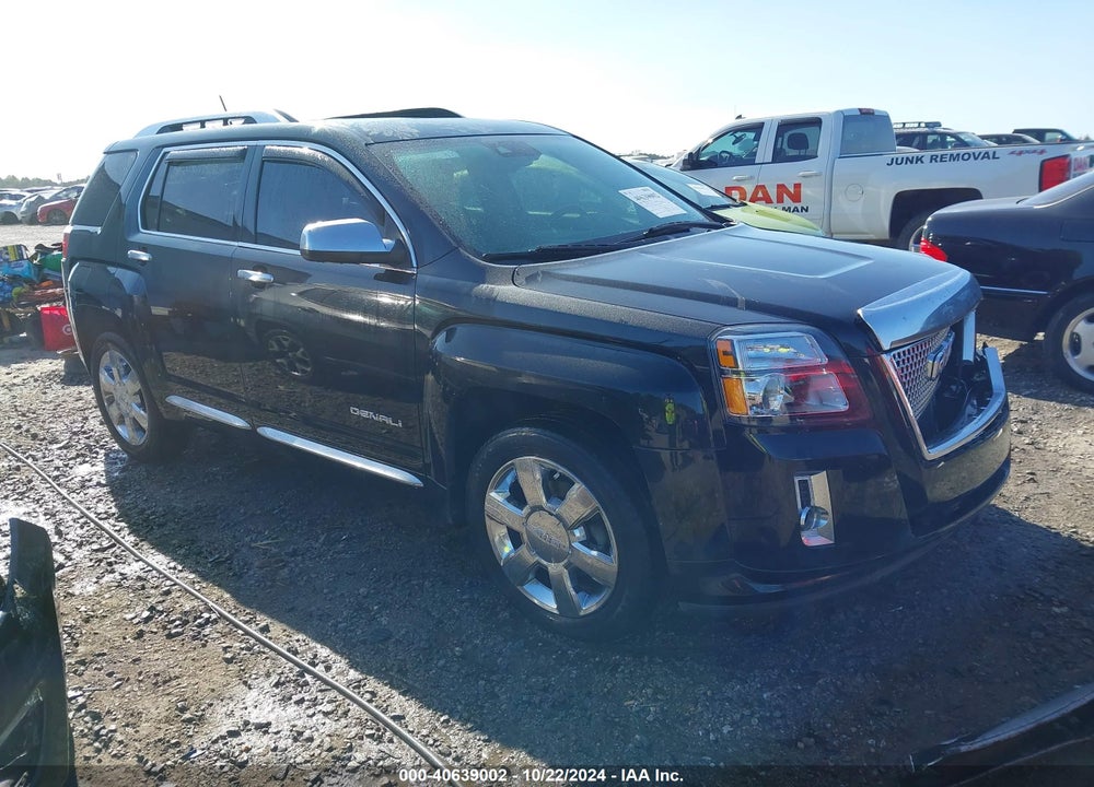 2013 GMC TERRAIN DENALI VIN: 2GKFLYE33D6227588
