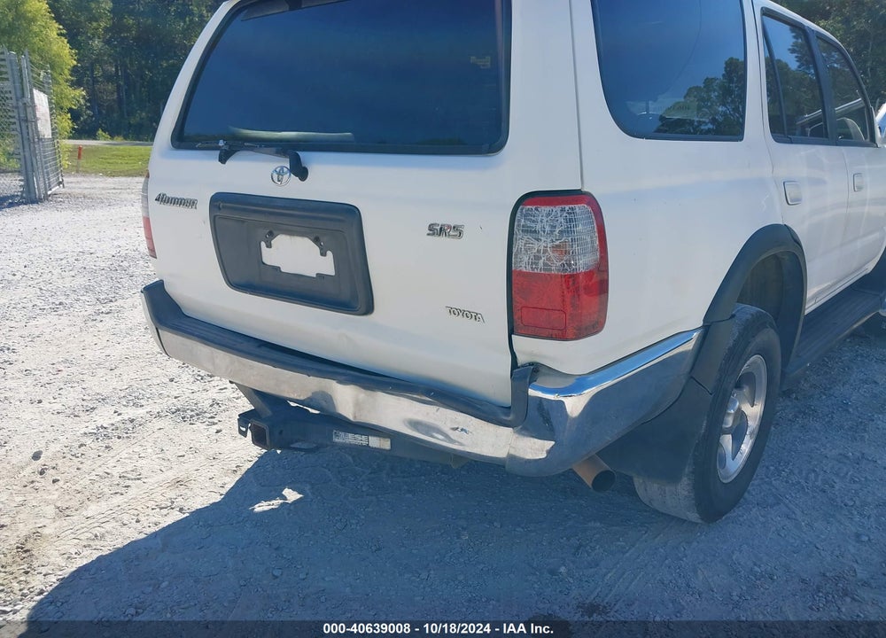 1999 TOYOTA 4RUNNER SR5 V6 VIN: JT3GN86R1X0094280