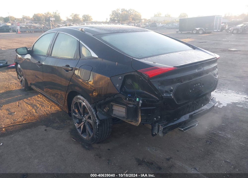 2019 HONDA CIVIC SPORT VIN: 2HGFC2F89KH539856