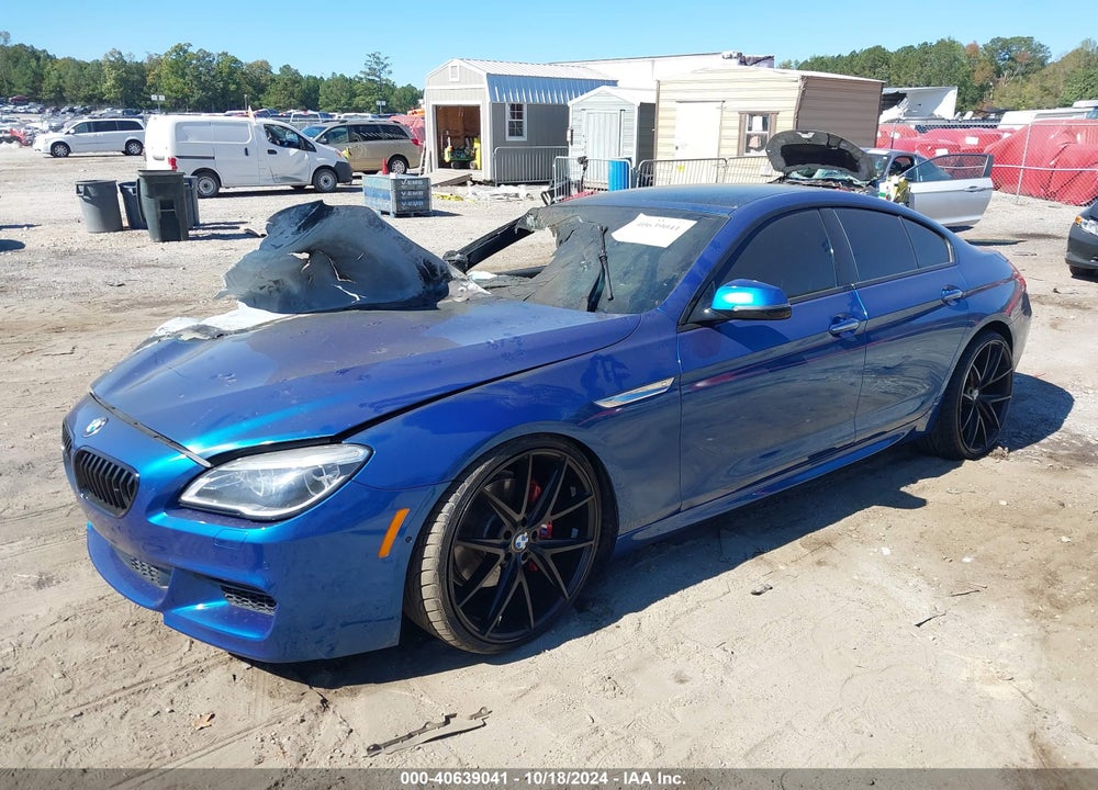 2018 BMW 650I GRAN COUPE VIN: WBA6D4C58JD985930
