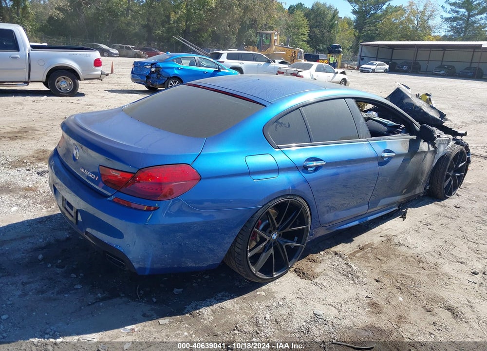 2018 BMW 650I GRAN COUPE VIN: WBA6D4C58JD985930