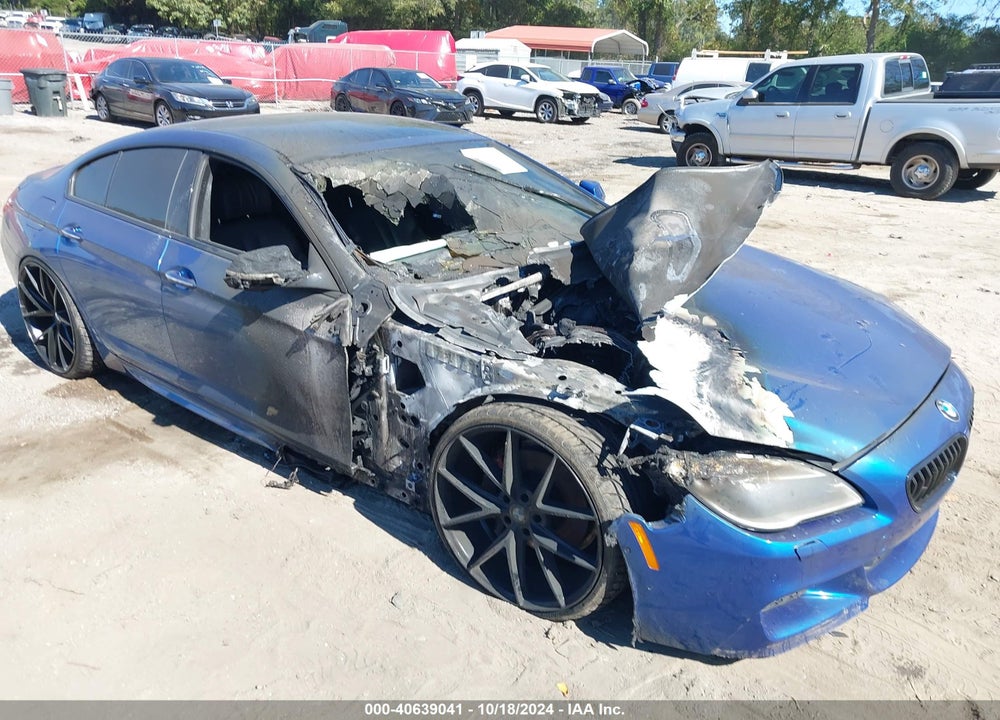 2018 BMW 650I GRAN COUPE VIN: WBA6D4C58JD985930