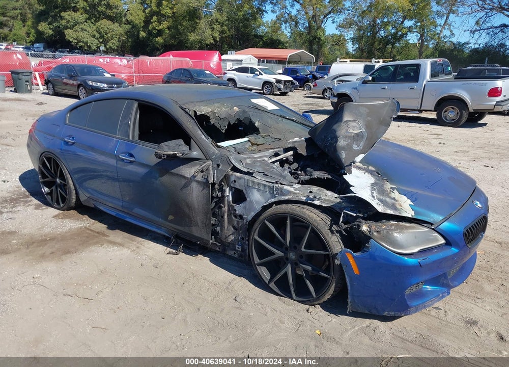 2018 BMW 650I GRAN COUPE VIN: WBA6D4C58JD985930