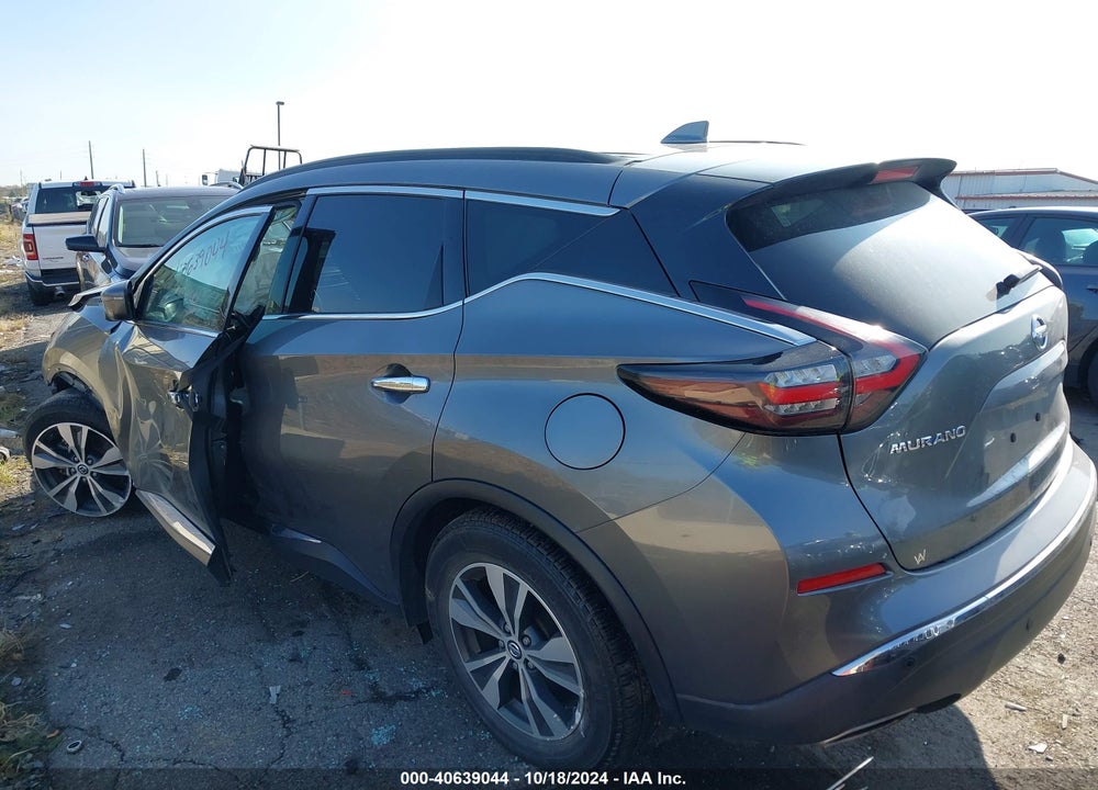 2021 NISSAN MURANO SV FWD VIN: 5N1AZ2BJXMC120822