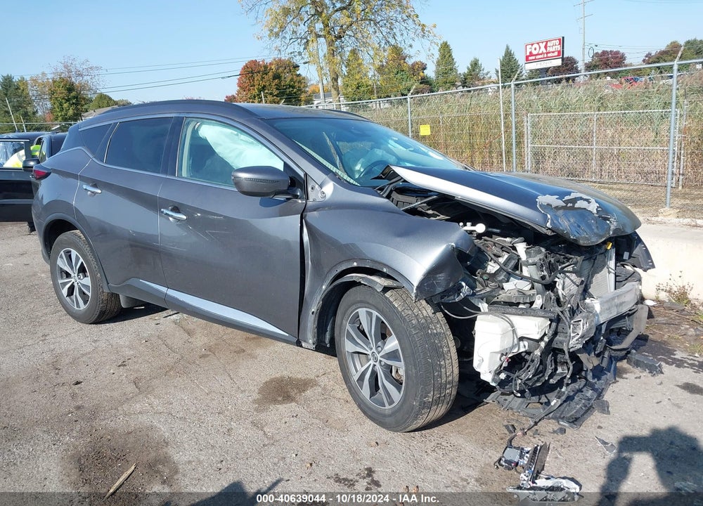 2021 NISSAN MURANO SV FWD VIN: 5N1AZ2BJXMC120822