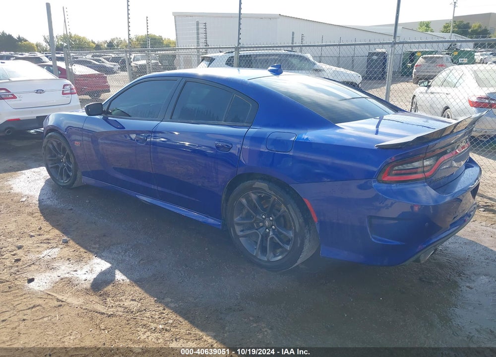 2021 DODGE CHARGER SCAT PACK RWD VIN: 2C3CDXGJ3MH581654