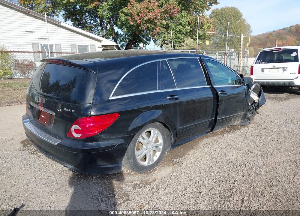 2009 MERCEDES-BENZ R 350 4MATIC VIN: 4JGCB65E29A095842