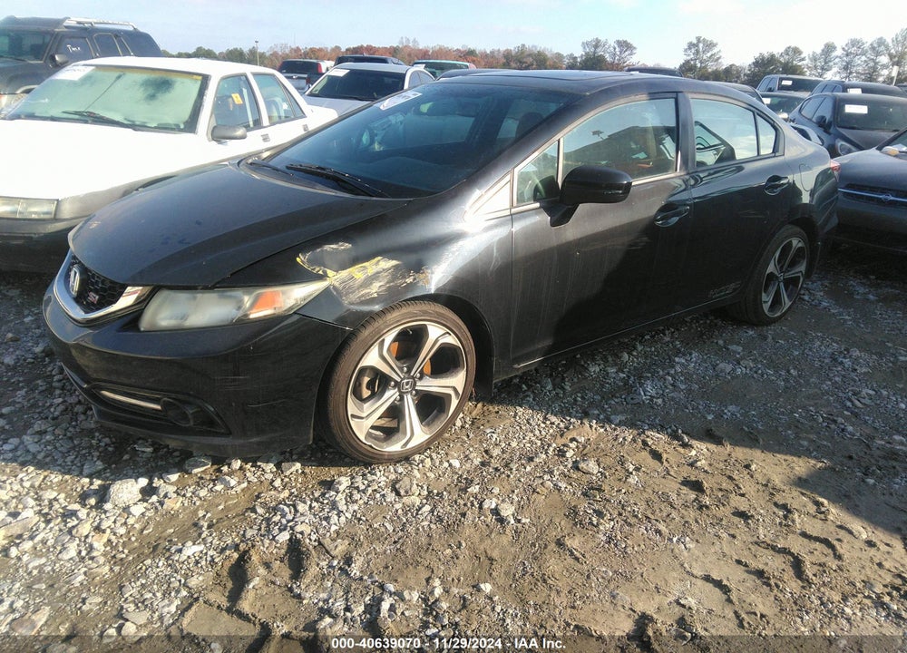 2015 HONDA CIVIC SI VIN: 2HGFB6E58FH709129