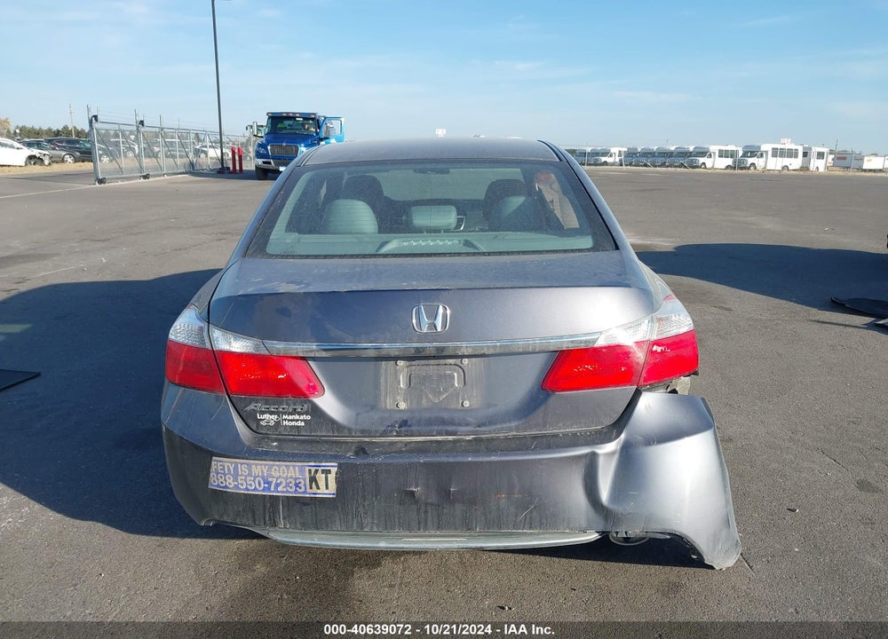 2015 HONDA ACCORD LX VIN: 1HGCR2F39FA213517