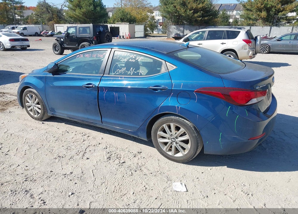 2014 HYUNDAI ELANTRA SE VIN: KMHDH4AE9EU173944