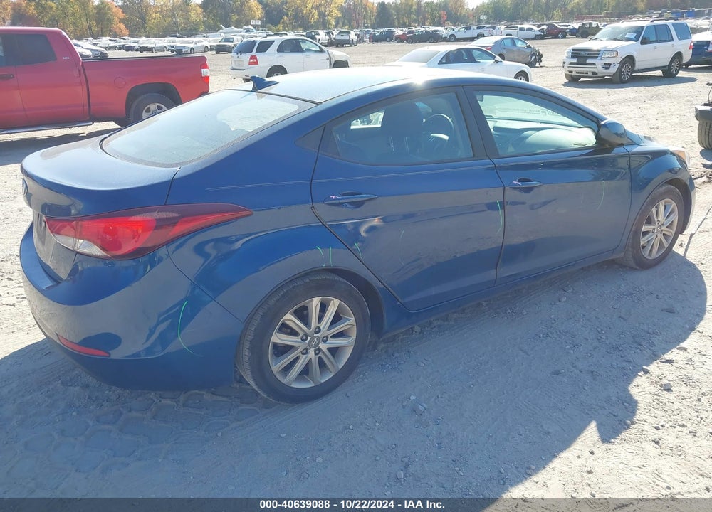 2014 HYUNDAI ELANTRA SE VIN: KMHDH4AE9EU173944