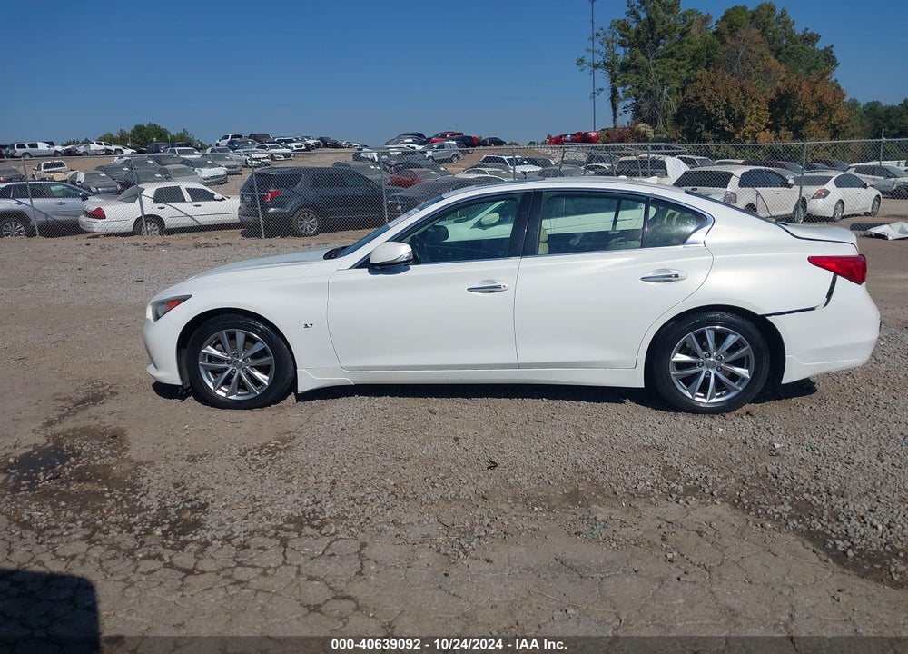 2014 INFINITI Q50 PREMIUM VIN: JN1BV7AP8EM676519