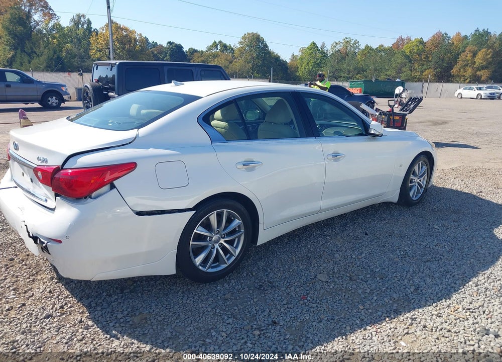 2014 INFINITI Q50 PREMIUM VIN: JN1BV7AP8EM676519
