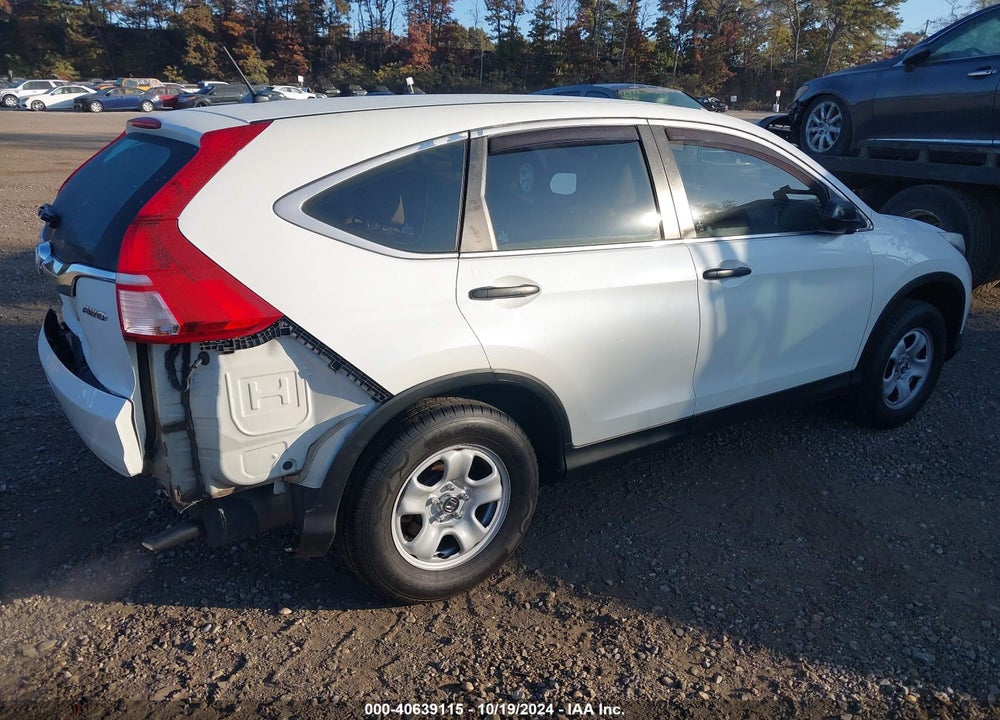 2015 HONDA CR-V LX VIN: 5J6RM4H37FL103533