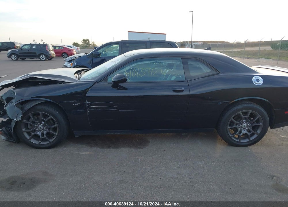 2018 DODGE CHALLENGER GT AWD VIN: 2C3CDZGG0JH256603
