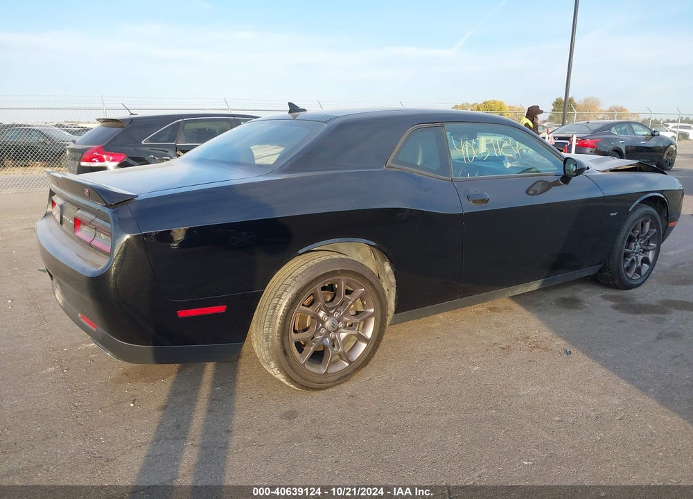 2018 DODGE CHALLENGER GT AWD VIN: 2C3CDZGG0JH256603