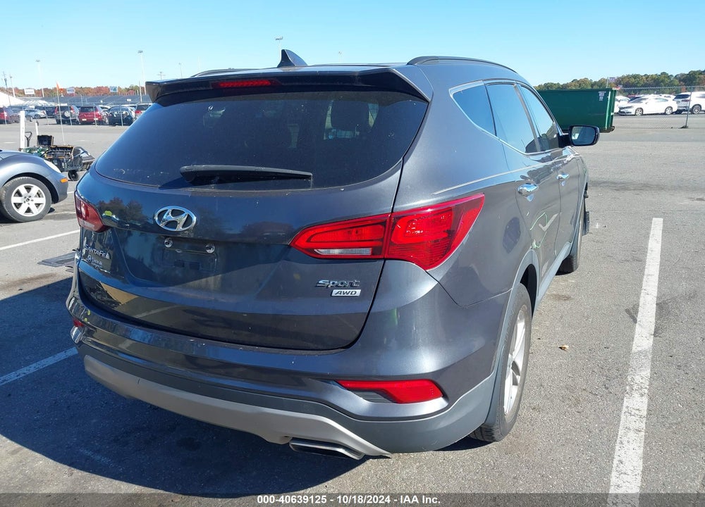 2017 HYUNDAI SANTA FE SPORT 2.4L VIN: 5XYZUDLB7HG487977