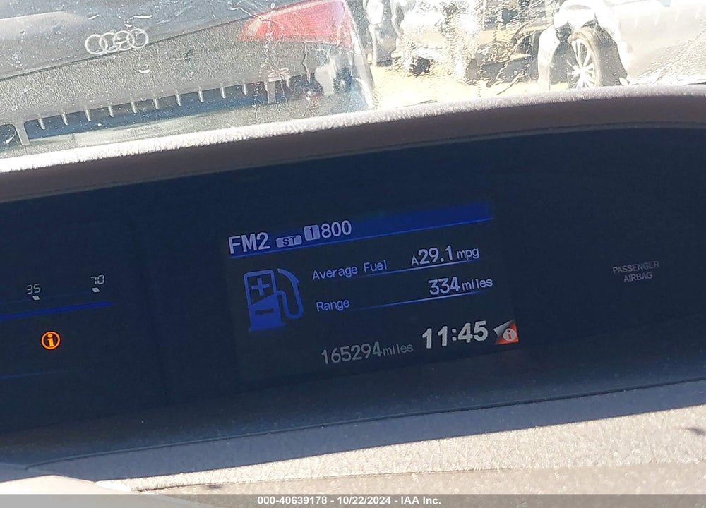 2012 HONDA CIVIC SDN LX VIN: 19XFB2F52CE358764