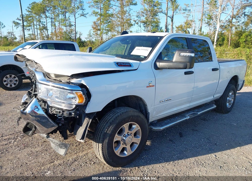 2024 RAM 2500 BIG HORN 4X4 6'4 BOX VIN: 3C6UR5DL5RG283391