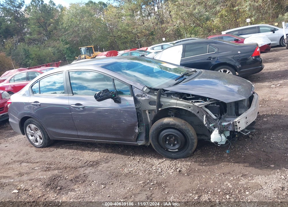2015 HONDA CIVIC LX VIN: 19XFB2F55FE117141