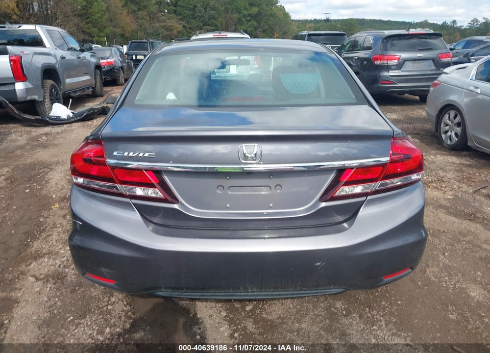 2015 HONDA CIVIC LX VIN: 19XFB2F55FE117141