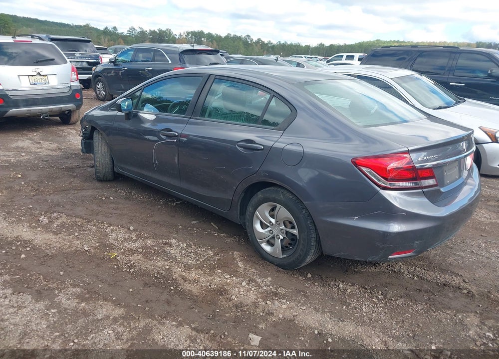 2015 HONDA CIVIC LX VIN: 19XFB2F55FE117141