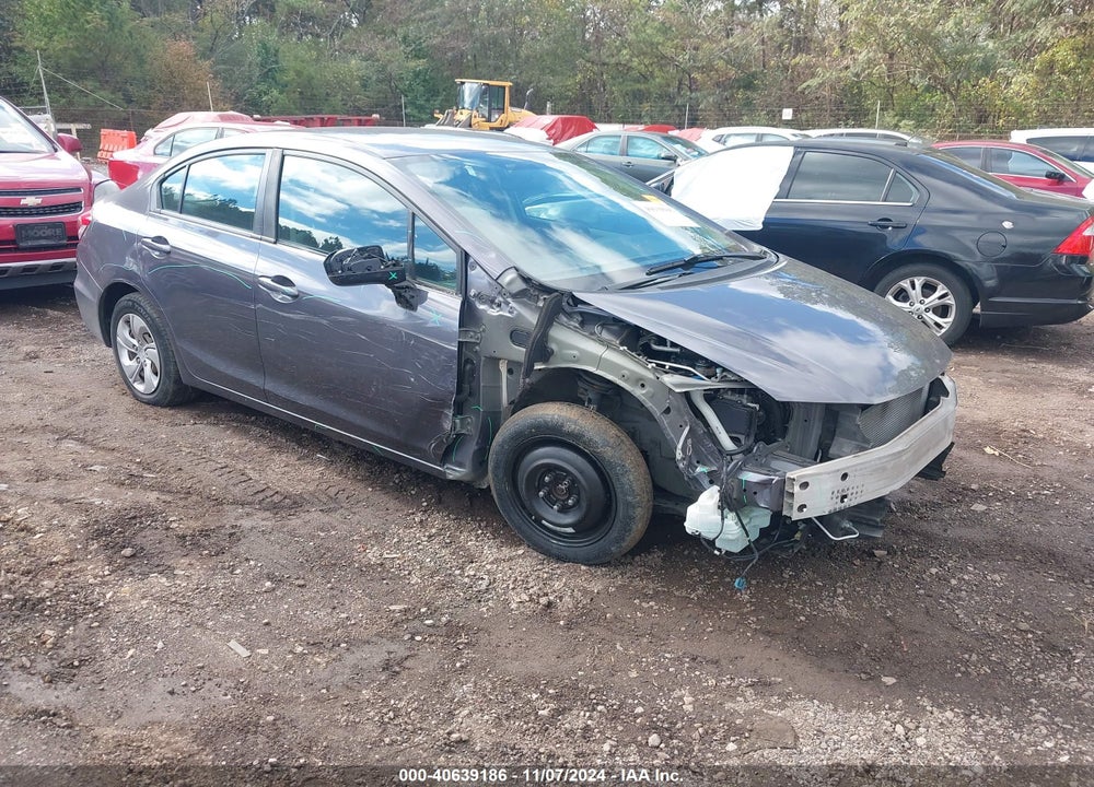 2015 HONDA CIVIC LX VIN: 19XFB2F55FE117141