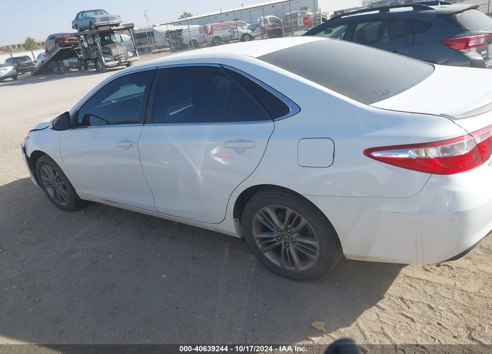2016 TOYOTA CAMRY SE VIN: 4T1BF1FK0GU171657