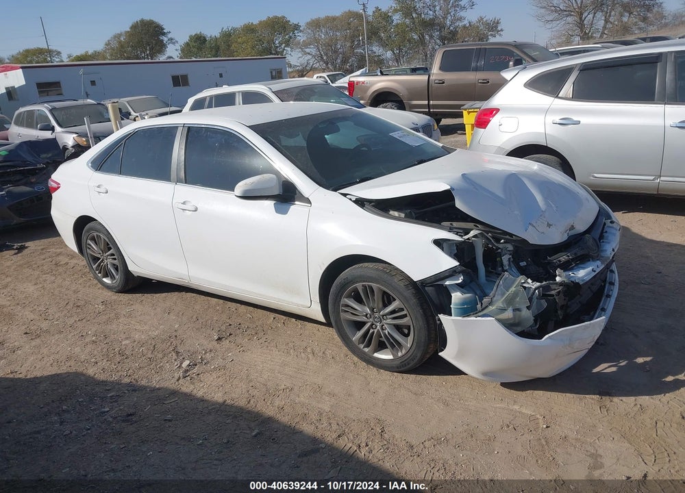 2016 TOYOTA CAMRY SE VIN: 4T1BF1FK0GU171657