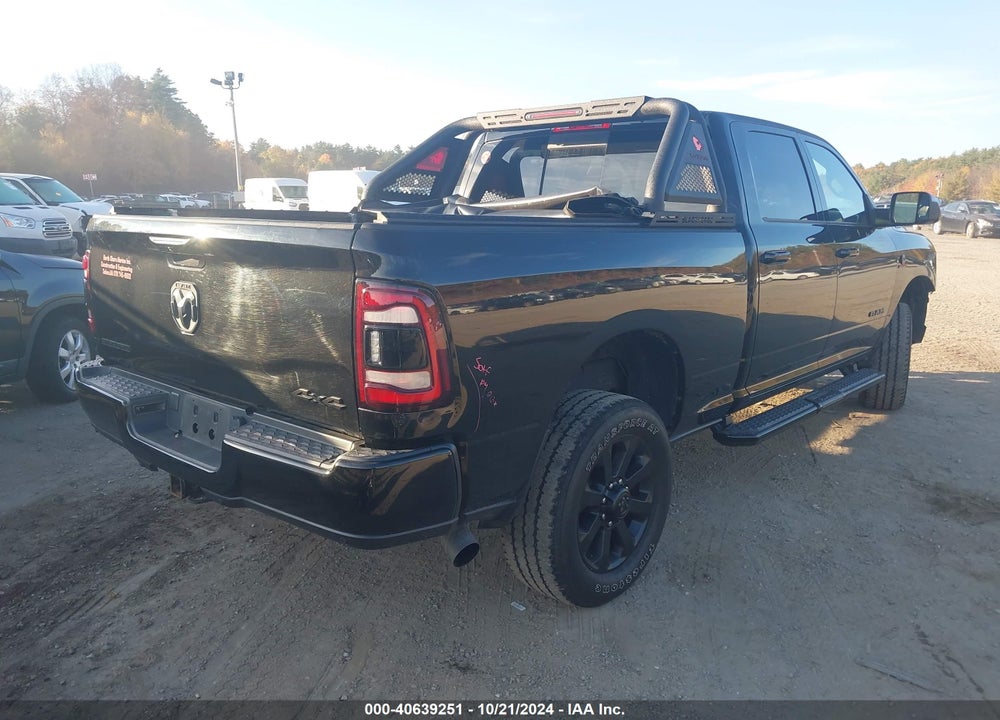 2022 RAM 2500 BIG HORN 4X4 6'4 BOX VIN: 3C6UR5DL4NG379944