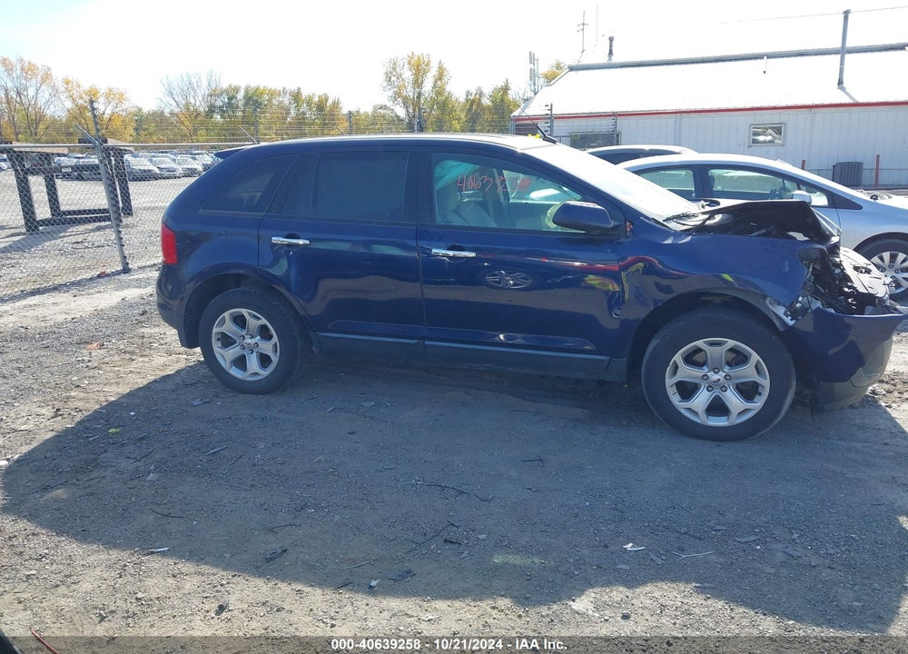 2011 FORD EDGE SEL VIN: 2FMDK3JCXBBB10007