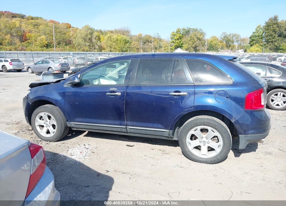 2011 FORD EDGE SEL VIN: 2FMDK3JCXBBB10007