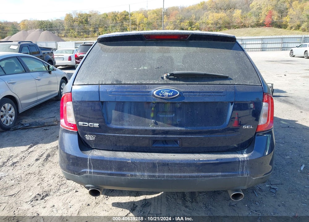 2011 FORD EDGE SEL VIN: 2FMDK3JCXBBB10007