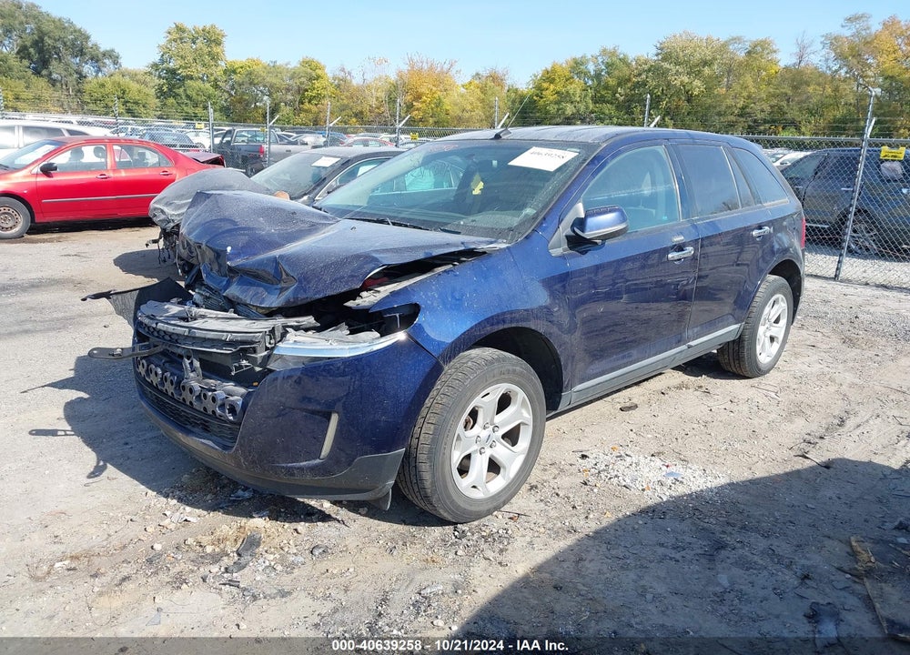 2011 FORD EDGE SEL VIN: 2FMDK3JCXBBB10007