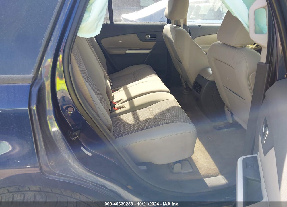 2011 FORD EDGE SEL VIN: 2FMDK3JCXBBB10007
