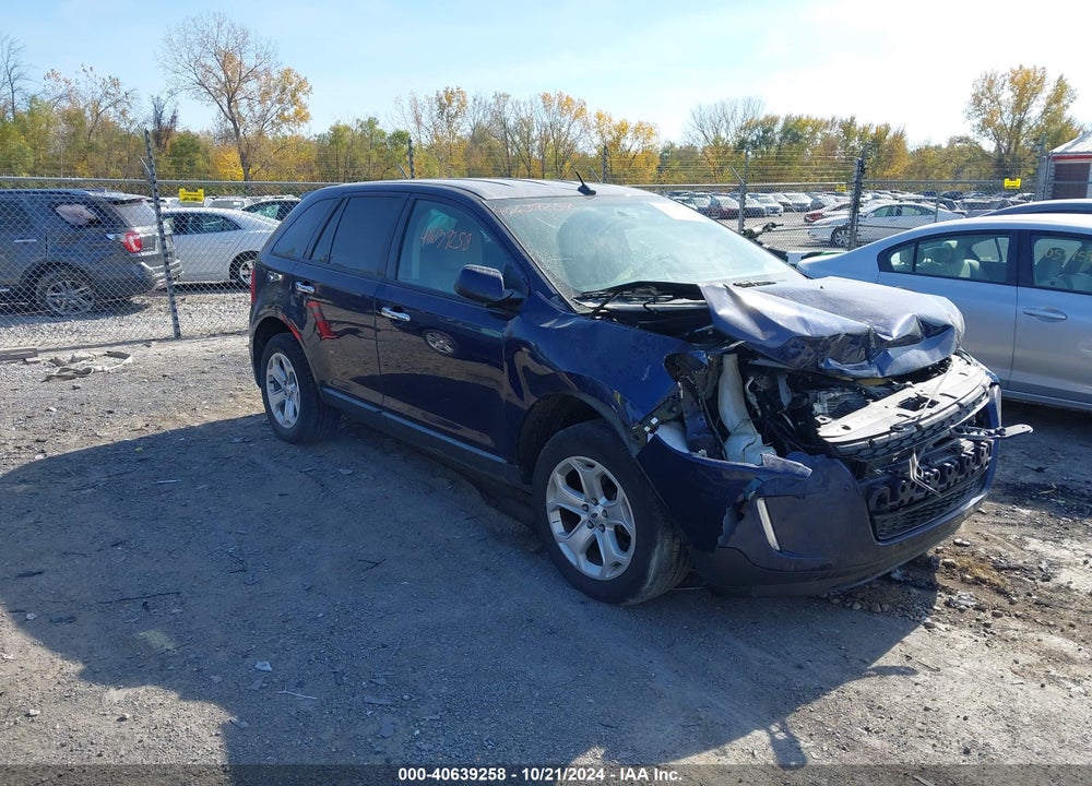 2011 FORD EDGE SEL VIN: 2FMDK3JCXBBB10007